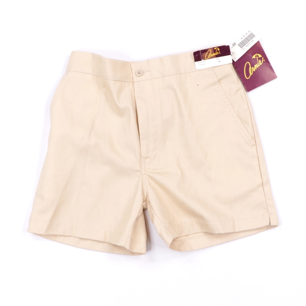 NOS Vintage 80s Arnie Coaches Shorts Beige